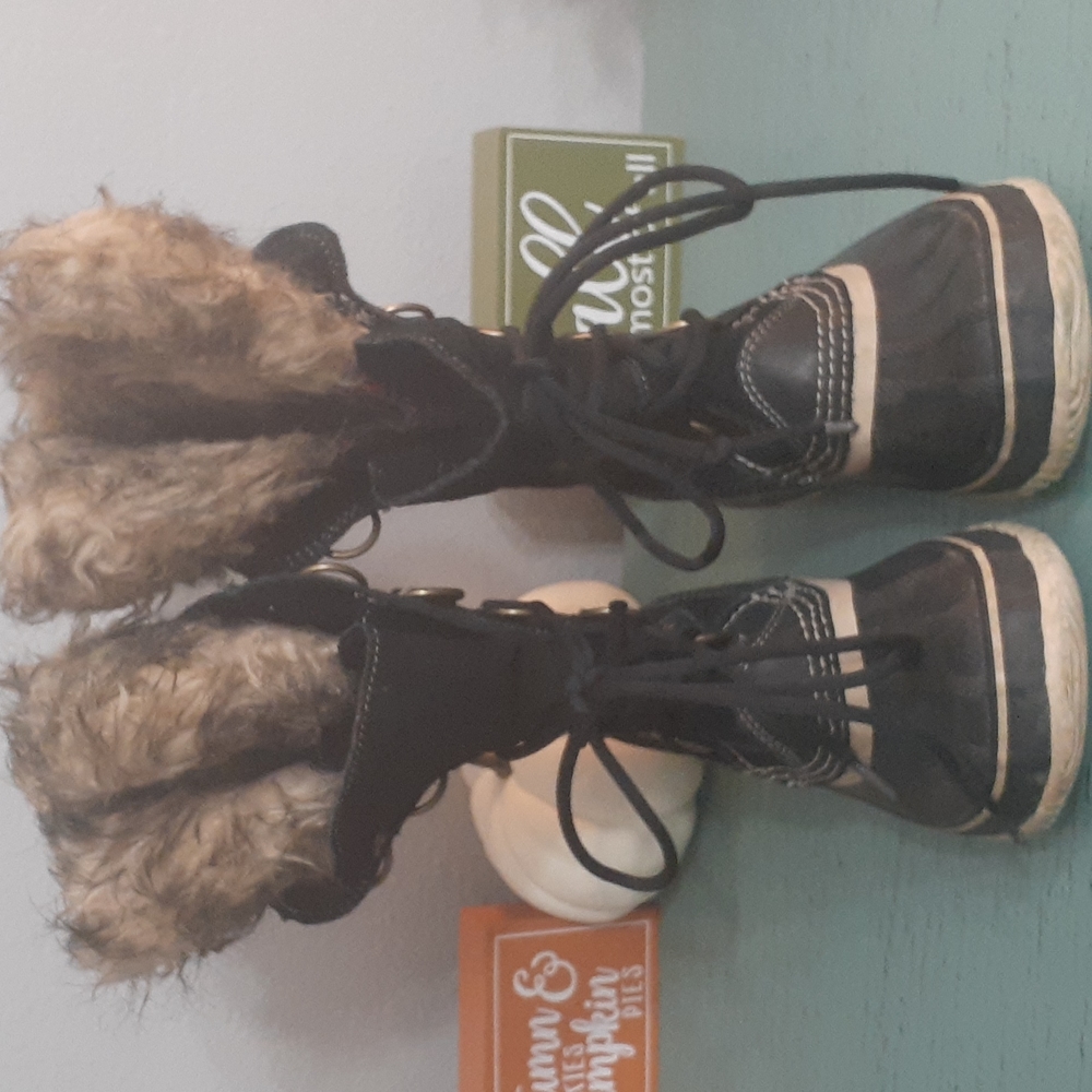 SOREL WATERPROOF SNOW/RAIN BOOTS SZ 7 WOS